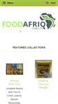Mobile Screenshot of foodafriq.com